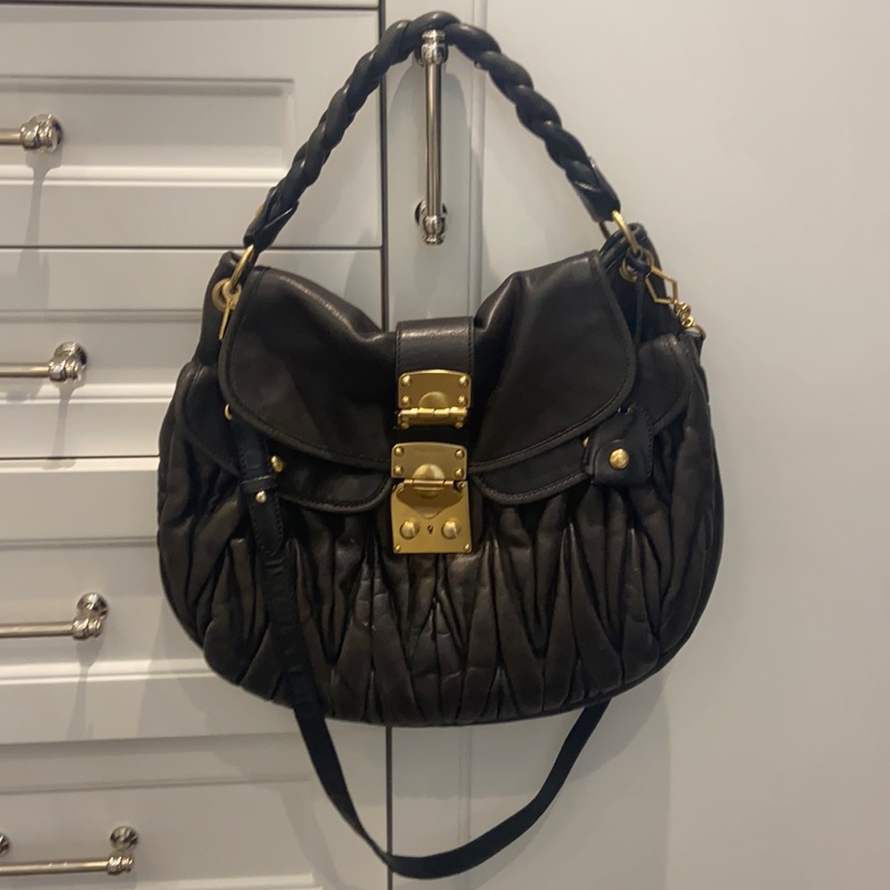 Miu miu leather bag